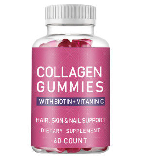 Biotin Gummi für das Haarwachstum Stärkere Nägel und Haut