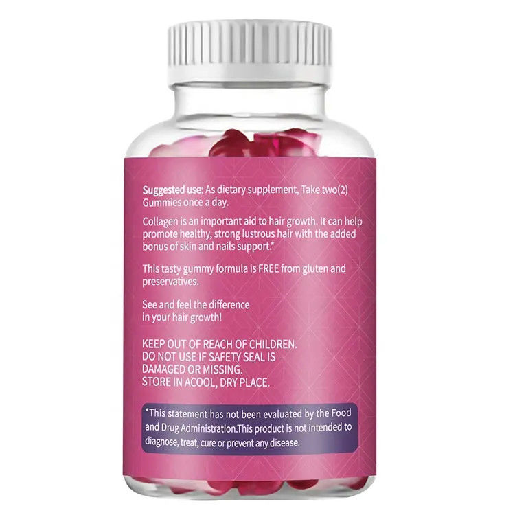 Biotin Gummi für das Haarwachstum Stärkere Nägel und Haut