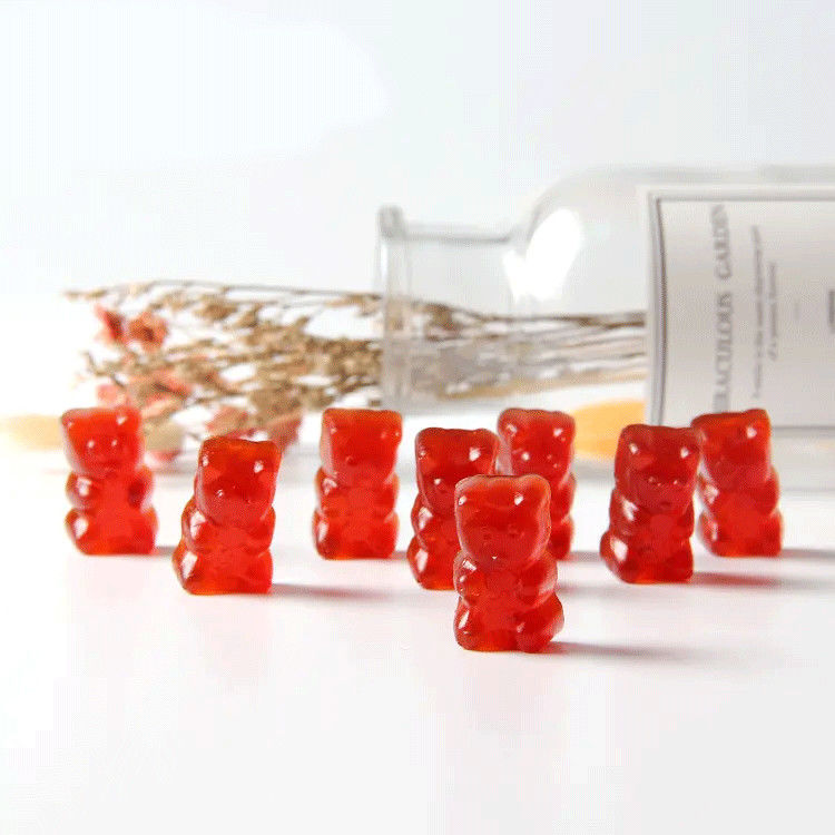 Oem Private Label Vitamin und Nahrungsergänzungsmittel Vitamin C Gummis für Hautbleichung und Immunität