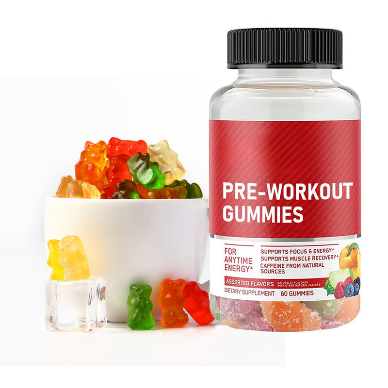 Oem Private Label Vegan Ergänzungen Amino-Energie Gummies zu unterstützen Fokus Muskel Erholung