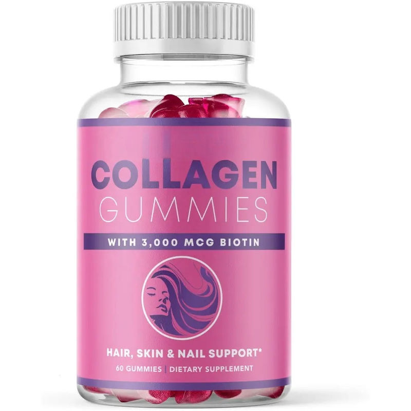 Gesundheitswesen Privatetikett Gmp Fabrik Hautbleichmittel Multivitamin Kollagen Ergänzung Gummi Süßigkeiten