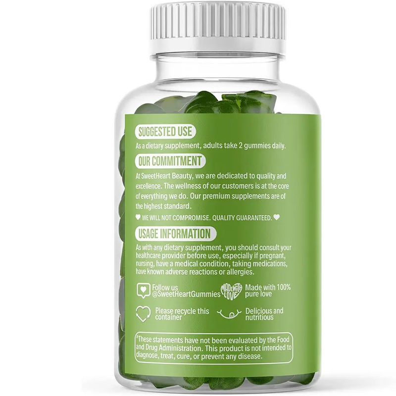 Bio-Matcha-Kaugummi für eine gesunde Verdauung und Antioxidansupport Vegan Matcha-Grüntee-Kaugummi für Entgiftung & Reinigung und Heilung