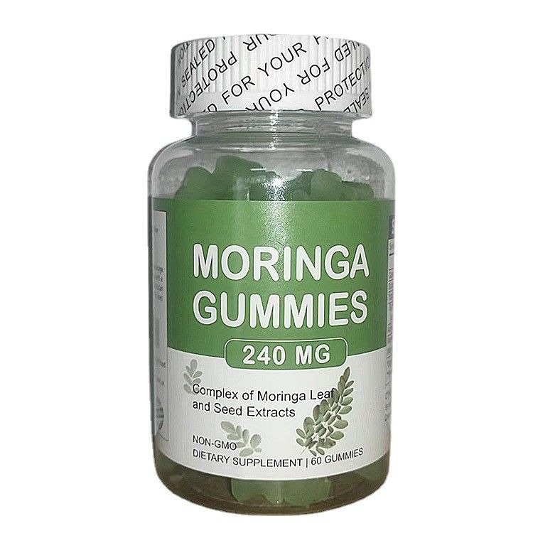 Oem Vegan Ergänzung Gummy Moringa Gummies für antioxidative Energie und Immunförderung