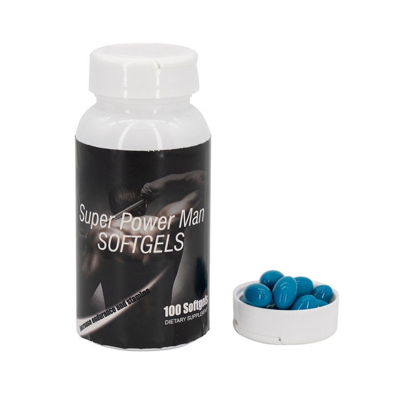 Oem Private Label Individuelle Formel Hot Sales Man Ergänzungen Super Power Softgel Kapseln