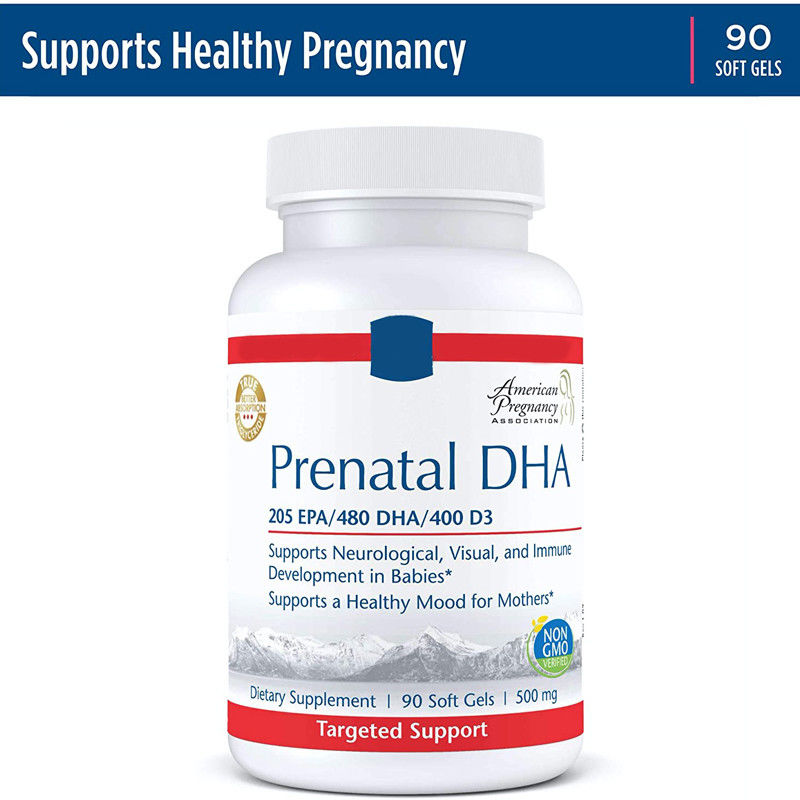 Oem Schwangerschaftsergänzung Dha/epa Omega 3 Softgel zur Unterstützung der Gehirnentwicklung bei Babys während der Schwangerschaft