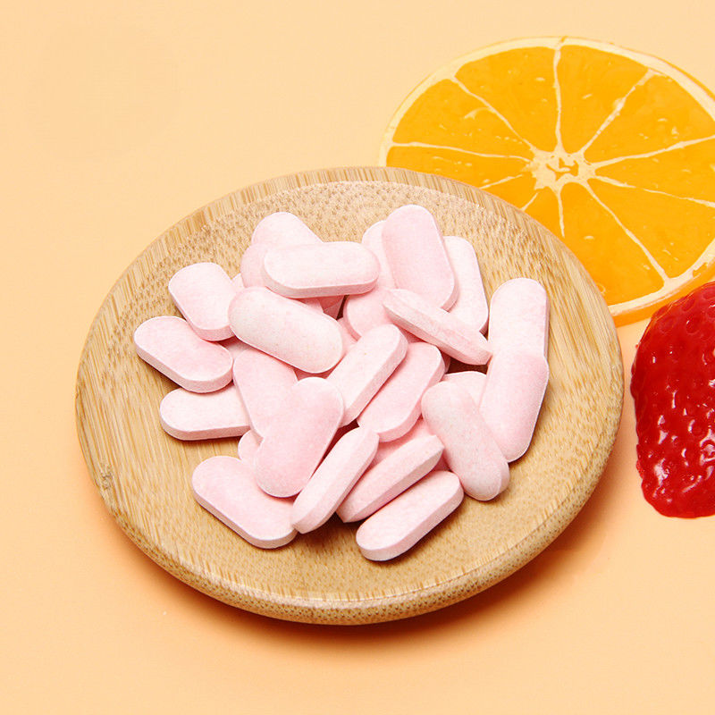 Oem Private Label Hautbleiche Immunität Ergänzungen Custom Vitamin C 100 mg 500 mg Kautabletten