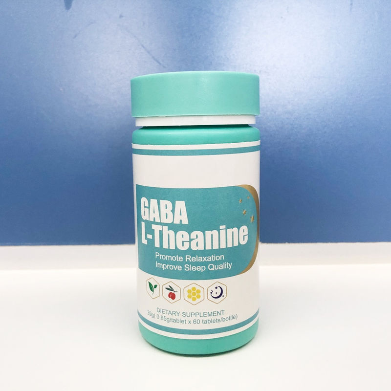 Natürliche gesunde Gaba-L-Theanin-Tabletten Kapsel zum Schutz der Hirnnerven und zur Förderung des Schlafes